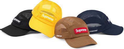 supreme mesh hat